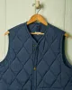 Quilted Vest in Navy sold by Quaker Marine Supply