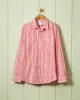Western Sea-Washed Shirt in Red Glen Plaid sold by Quaker Marine Supply