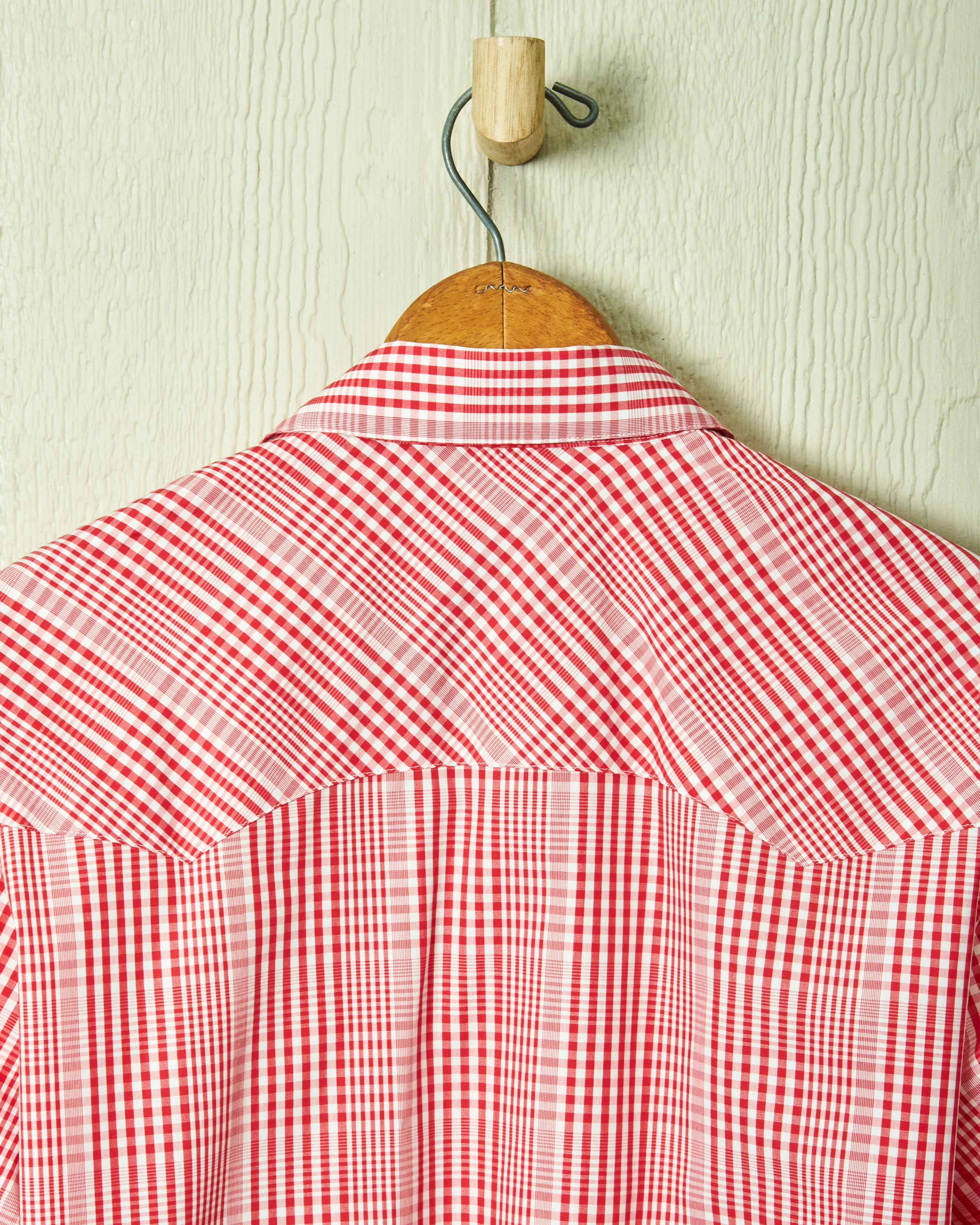 Western Sea-Washed Shirt in Red Glen Plaid sold by Quaker Marine Supply product image thumbnail 5