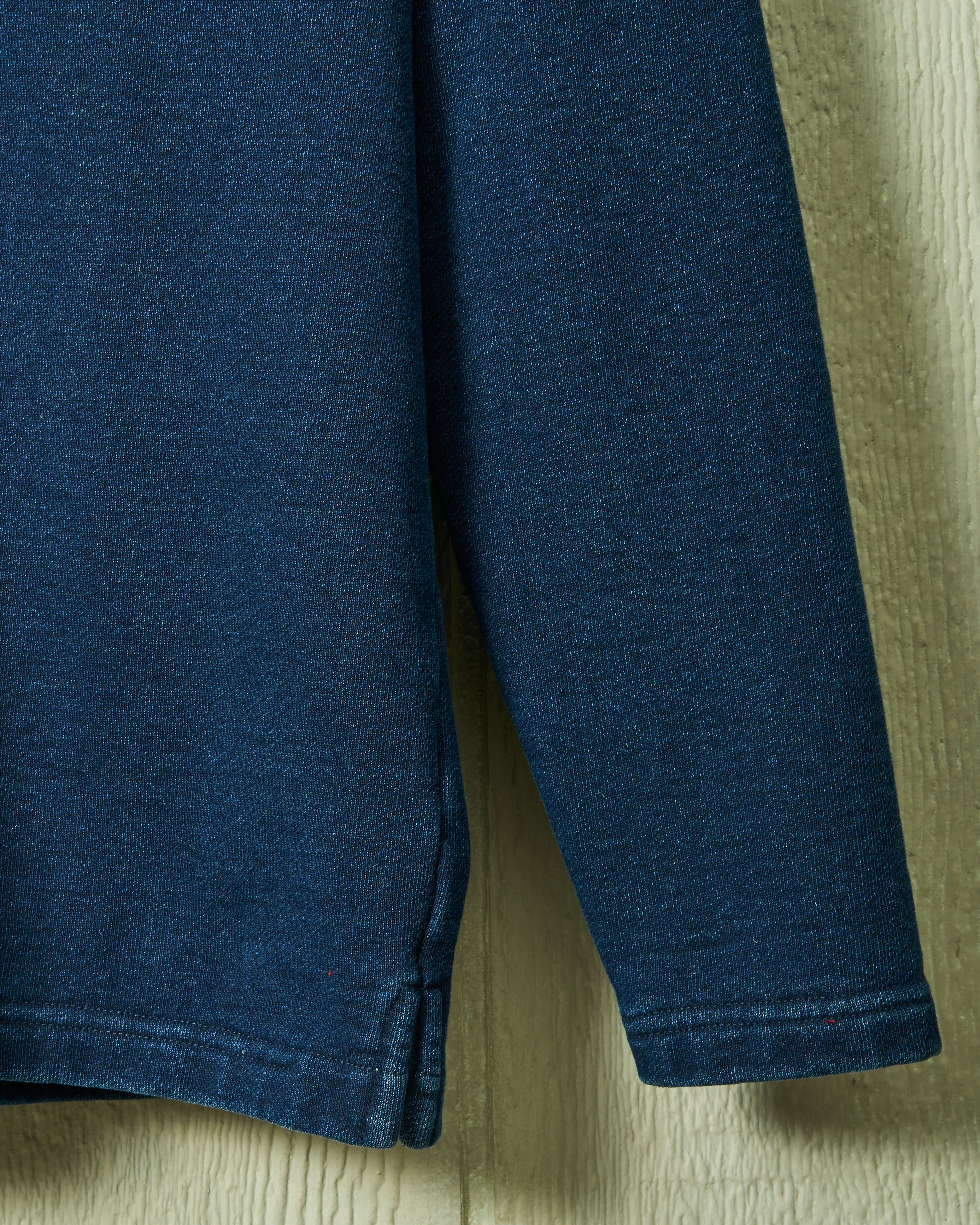 Acadia Polo in Dark Wash Indigo Loopback Terry sold by Quaker Marine Supply product image thumbnail 3