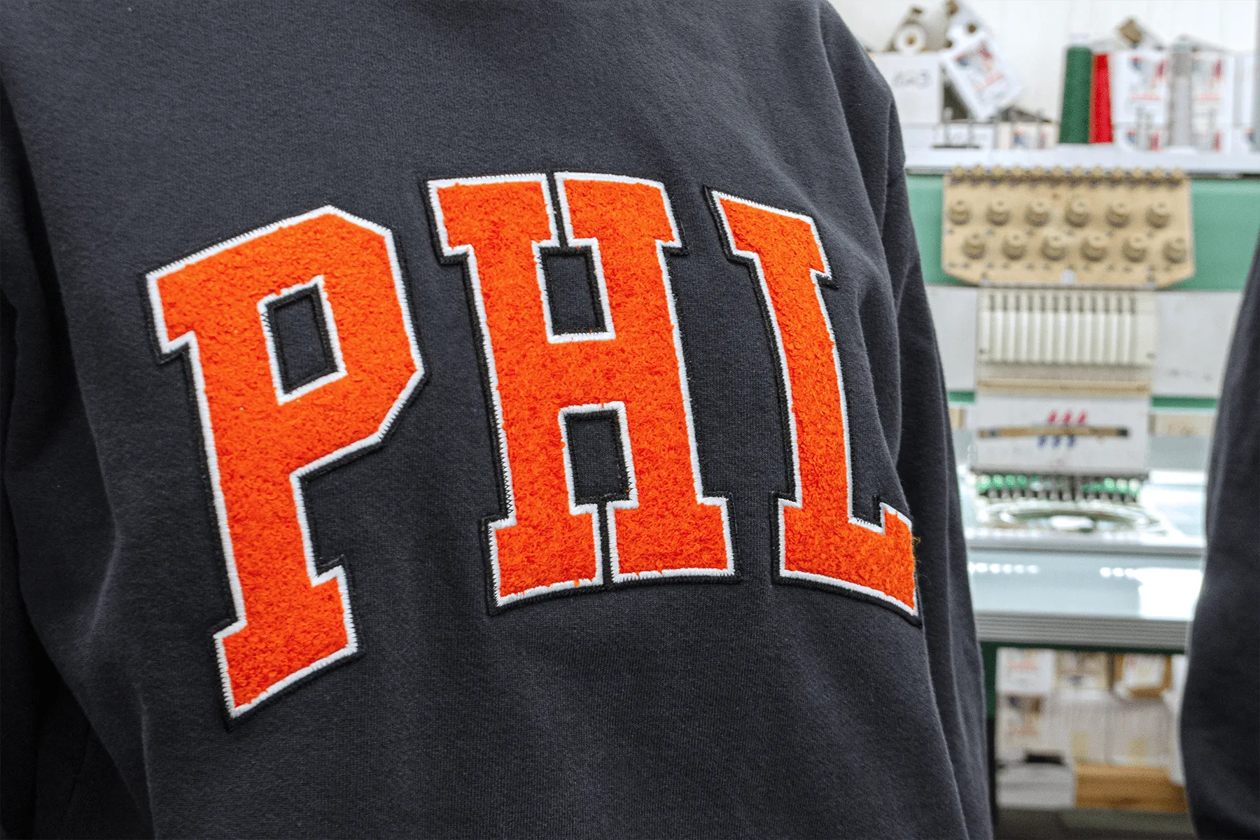 Boathouse Unisex PHL Chenille Hoodie sold by Boathouse Sports product image thumbnail 4