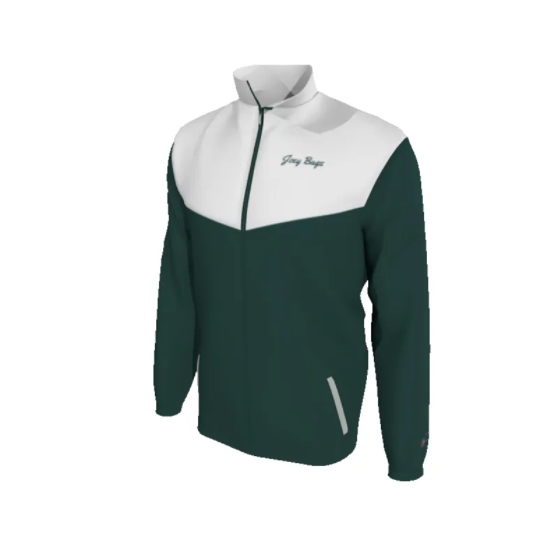 Victory Jacket, Men's 2652E Victory Men's 2-Color Supplex w/Elastic Cuffs. (x 1) sold by Boathouse Sports