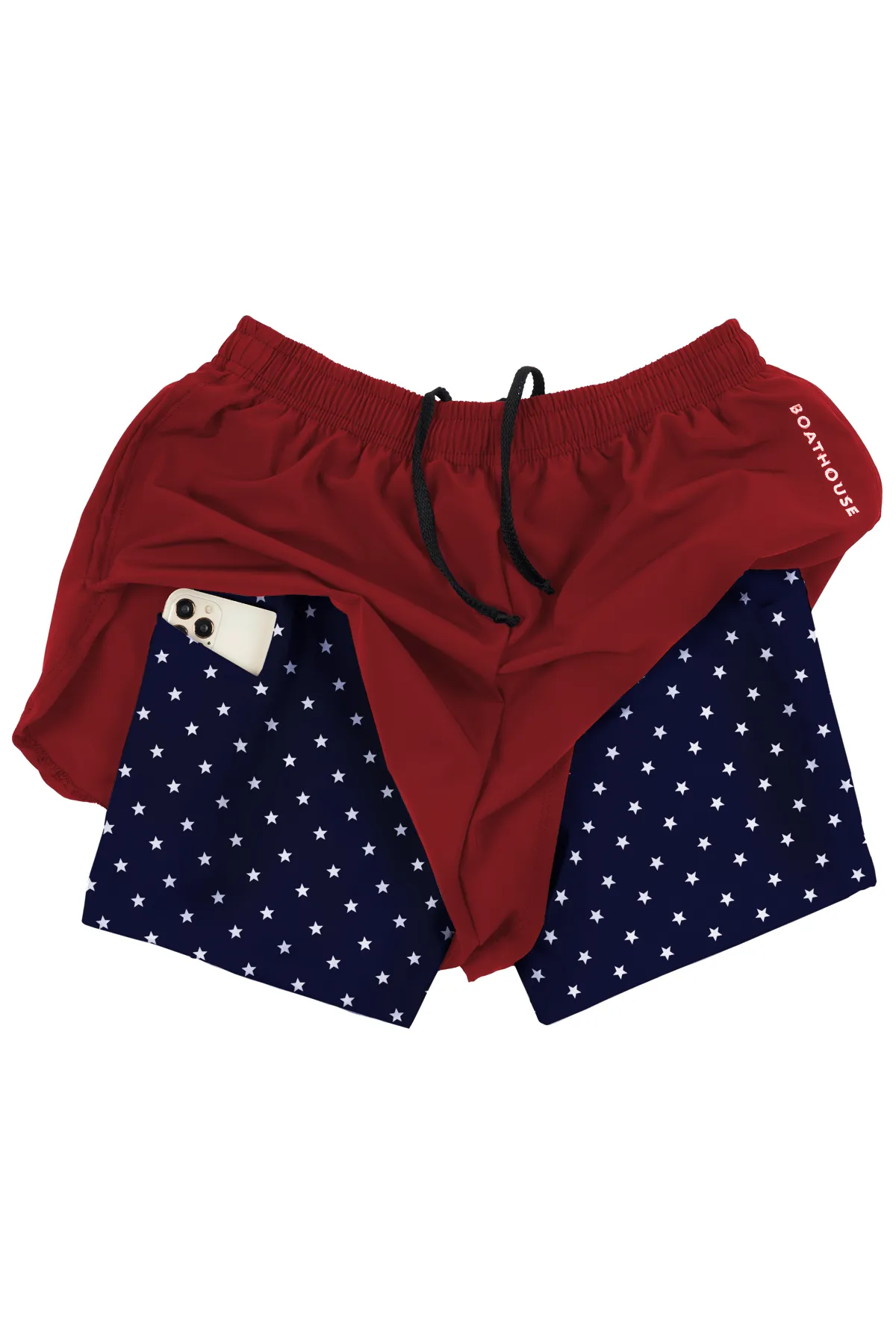 Men's Double Layer Heritage Training Shorts sold by Boathouse Sports product image thumbnail 2