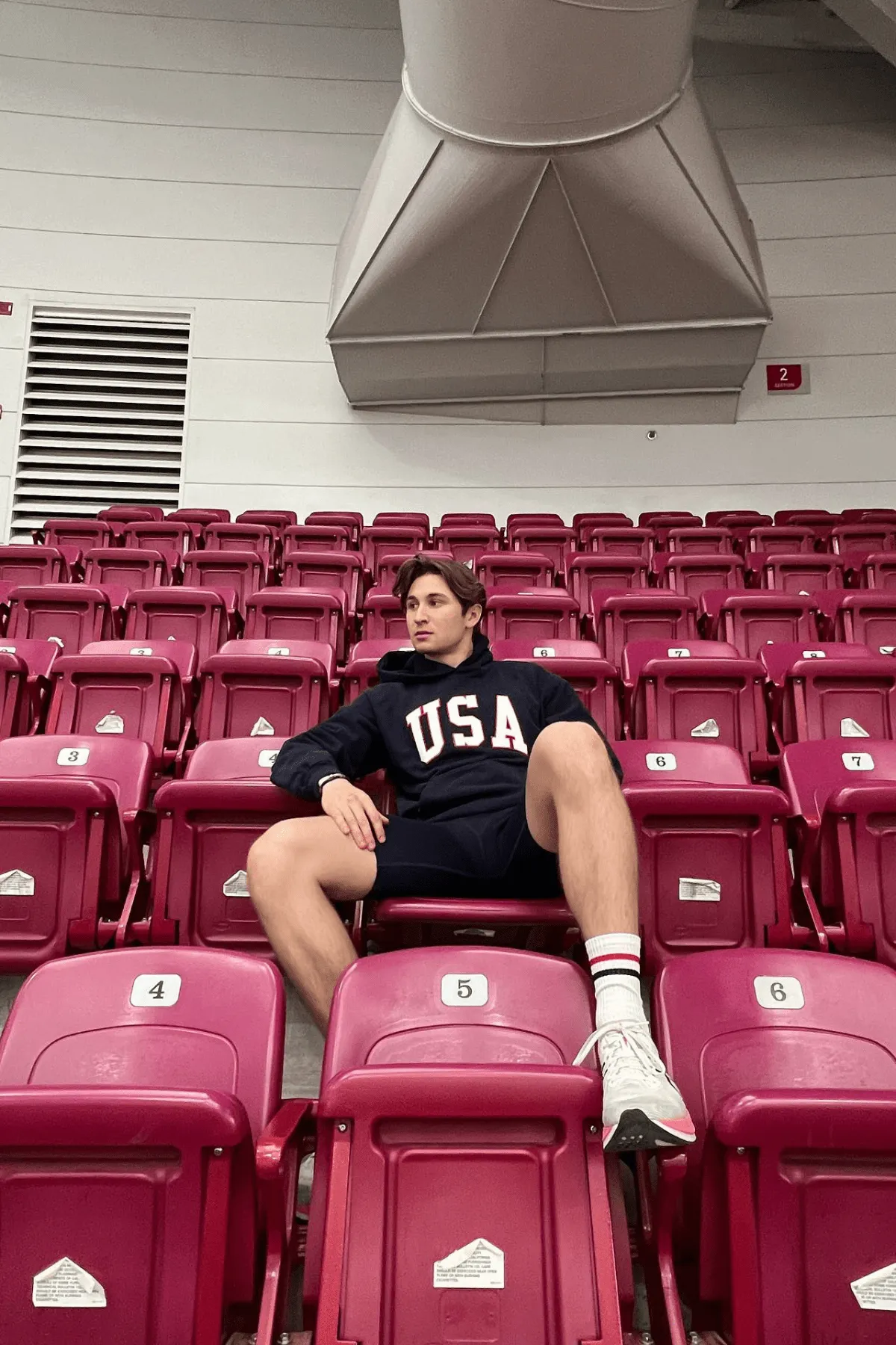 Boathouse Unisex USA Chenille Hoodie sold by Boathouse Sports product image thumbnail 2