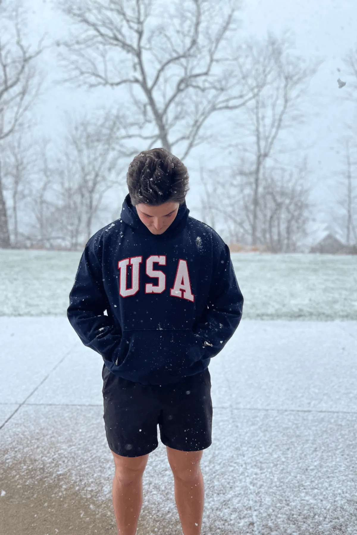 Boathouse Unisex USA Chenille Hoodie sold by Boathouse Sports product image thumbnail 4