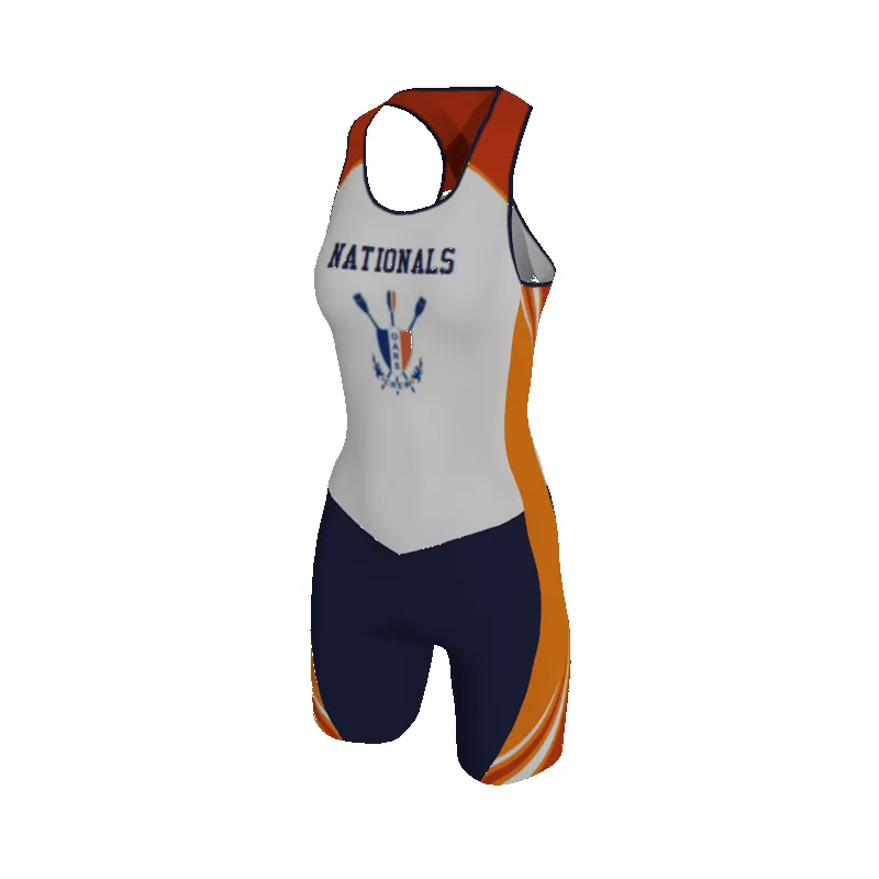 Rowing Uniforms 501 Women's Pinnacle II Unisuit with Binding. (x 1) sold by Boathouse Sports