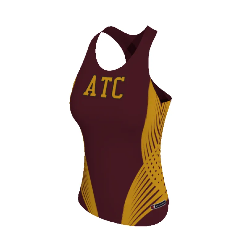 Running 415 Women's Racer Singlet TKW203. (x 50) sold by Boathouse Sports