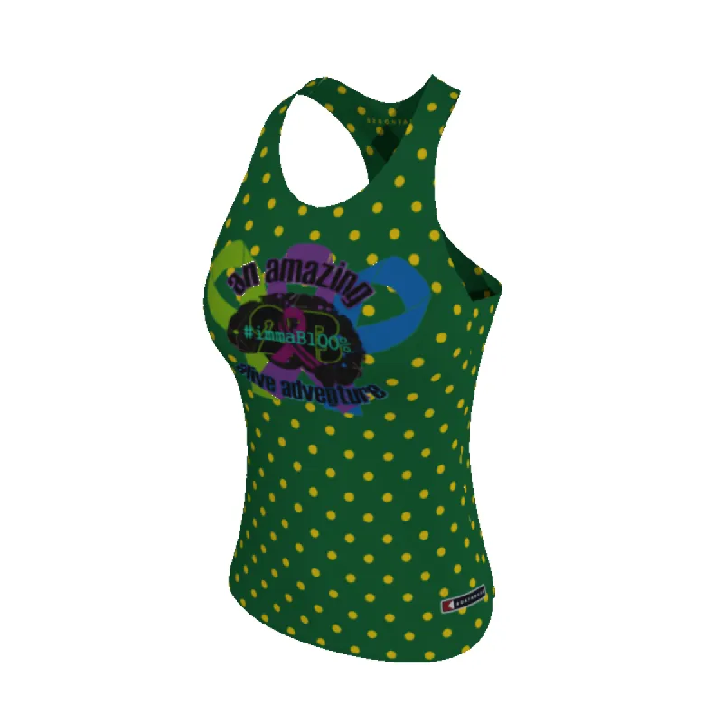 Running Polka Dot Women's Comfort-Dri Tank. (x 12) sold by Boathouse Sports