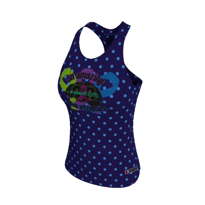 Running Polka Dot Women's Comfort-Dri Tank. (x 12) sold by Boathouse Sports