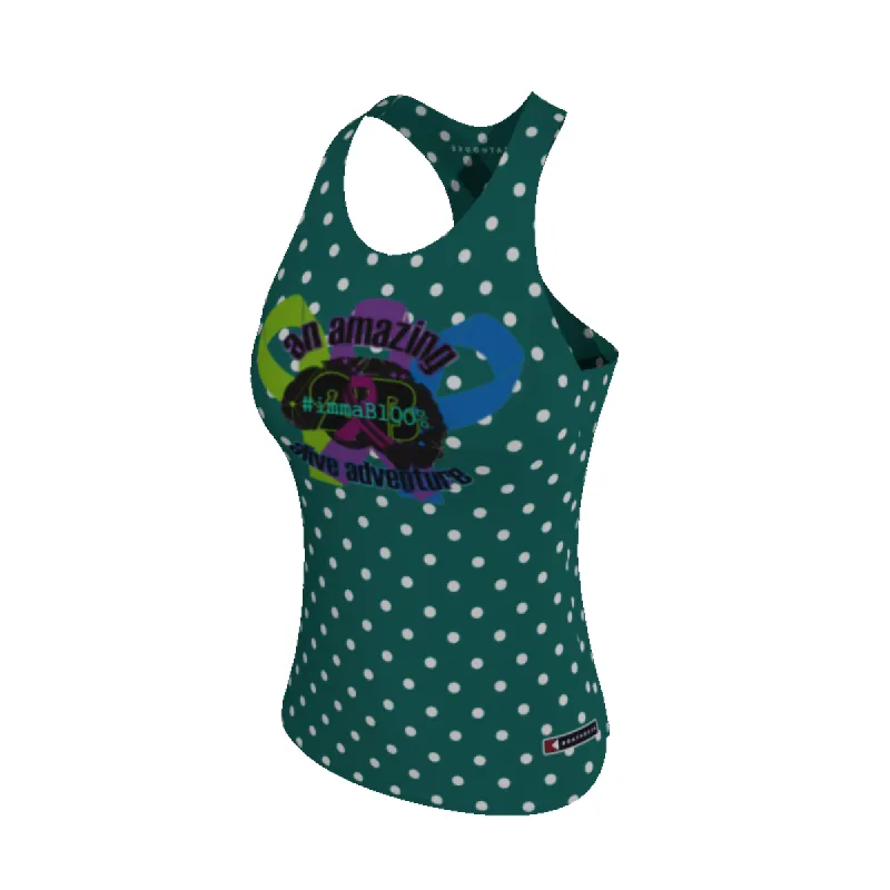 Running Polka Dot Women's Comfort-Dri Tank. (x 1) sold by Boathouse Sports