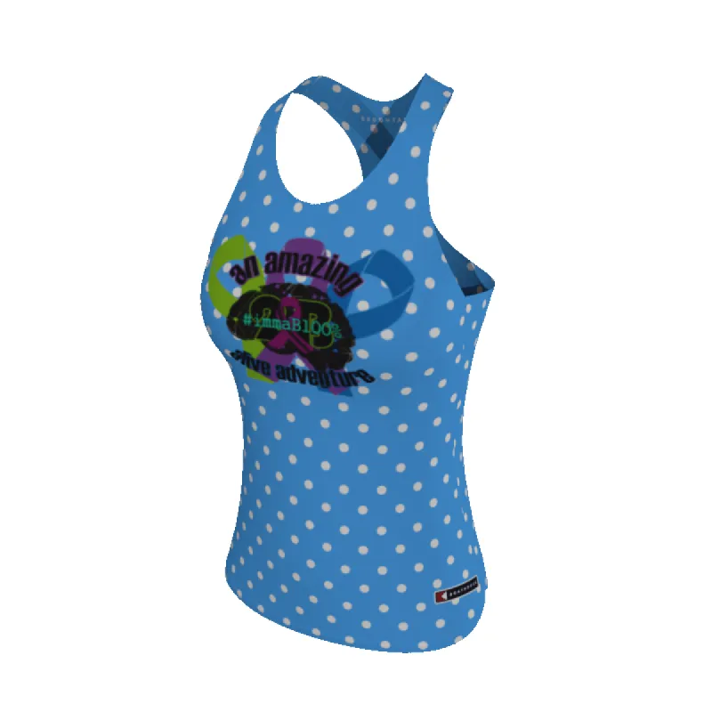 Running Polka Dot Women's Comfort-Dri Tank. (x 12) sold by Boathouse Sports