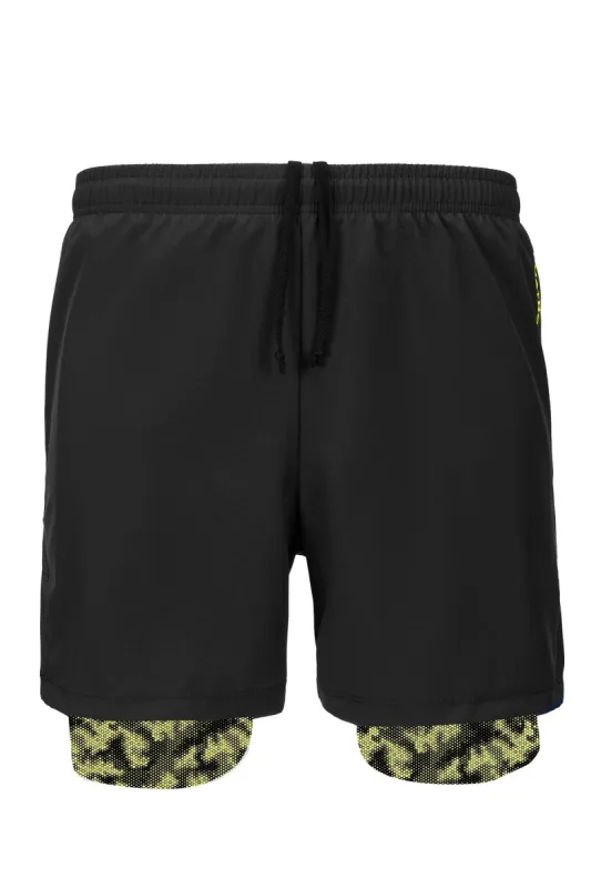 BOATHOUSE Men's Double Layer Hi-Vis Training Shorts sold by Boathouse Sports