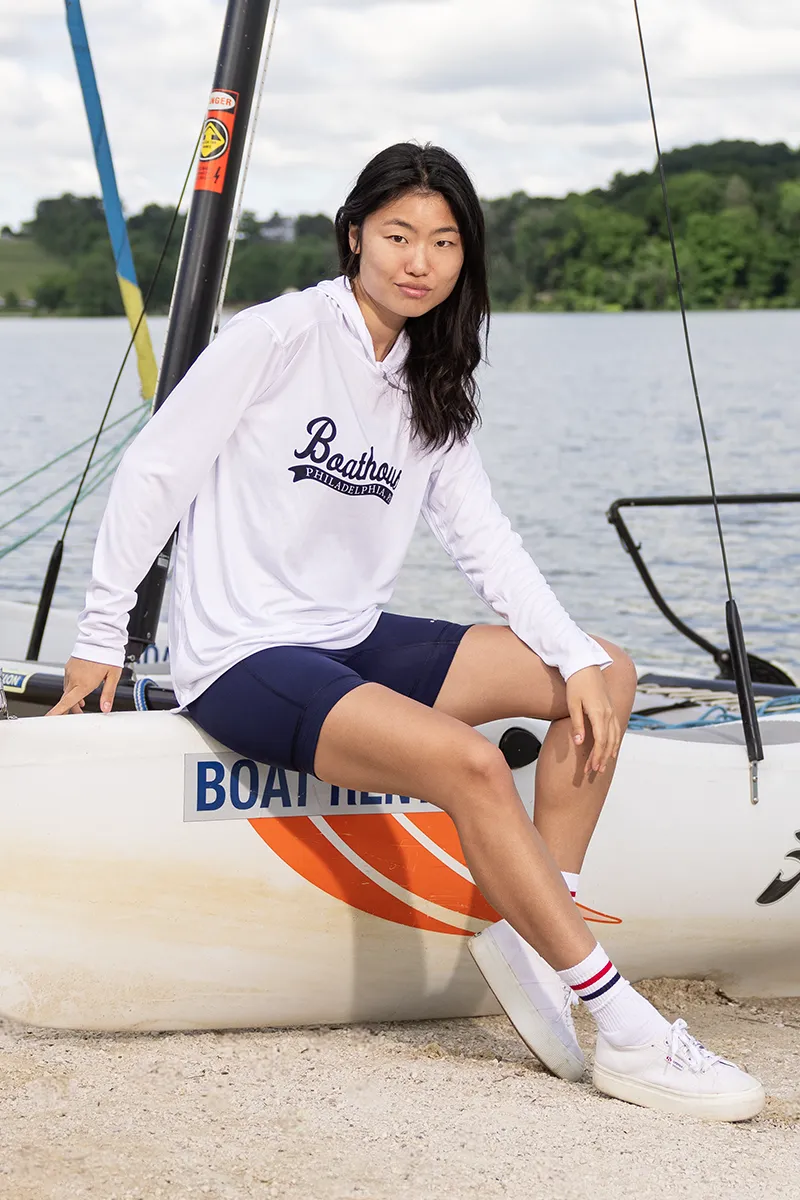Unisex UV Protection Boathouse Long Sleeve Hoodie sold by Boathouse Sports product image thumbnail 2