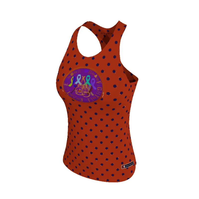 Running Polka Dot Women's Comfort-Dri Tank. (x 24) sold by Boathouse Sports