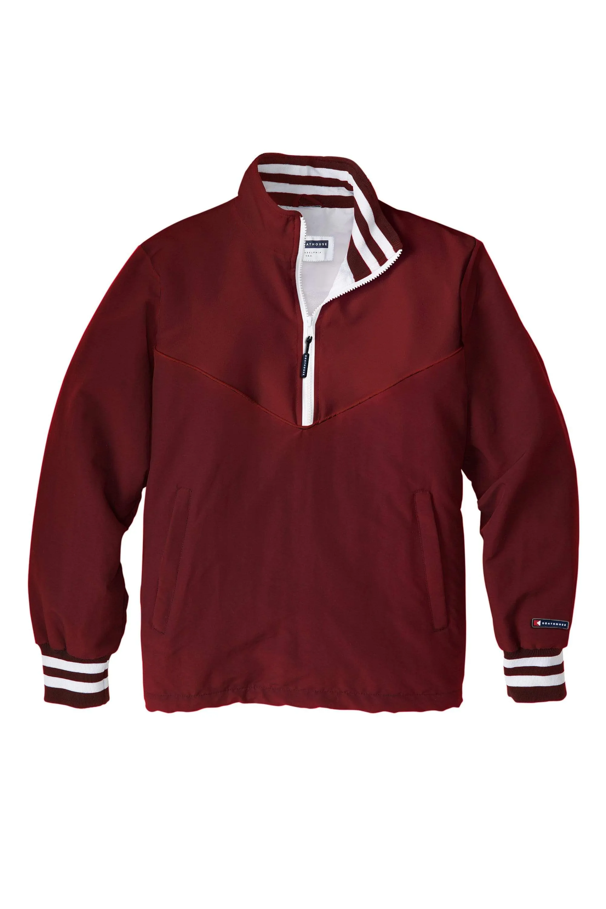Women's Mission Half-Zip Windbreaker Pullover sold by Boathouse Sports