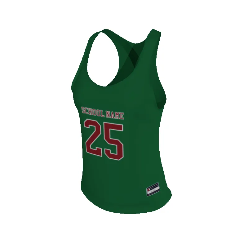 Lacrosse Uniforms SOLID Women's Racer Back Reversible Jersey. (x 40) sold by Boathouse Sports