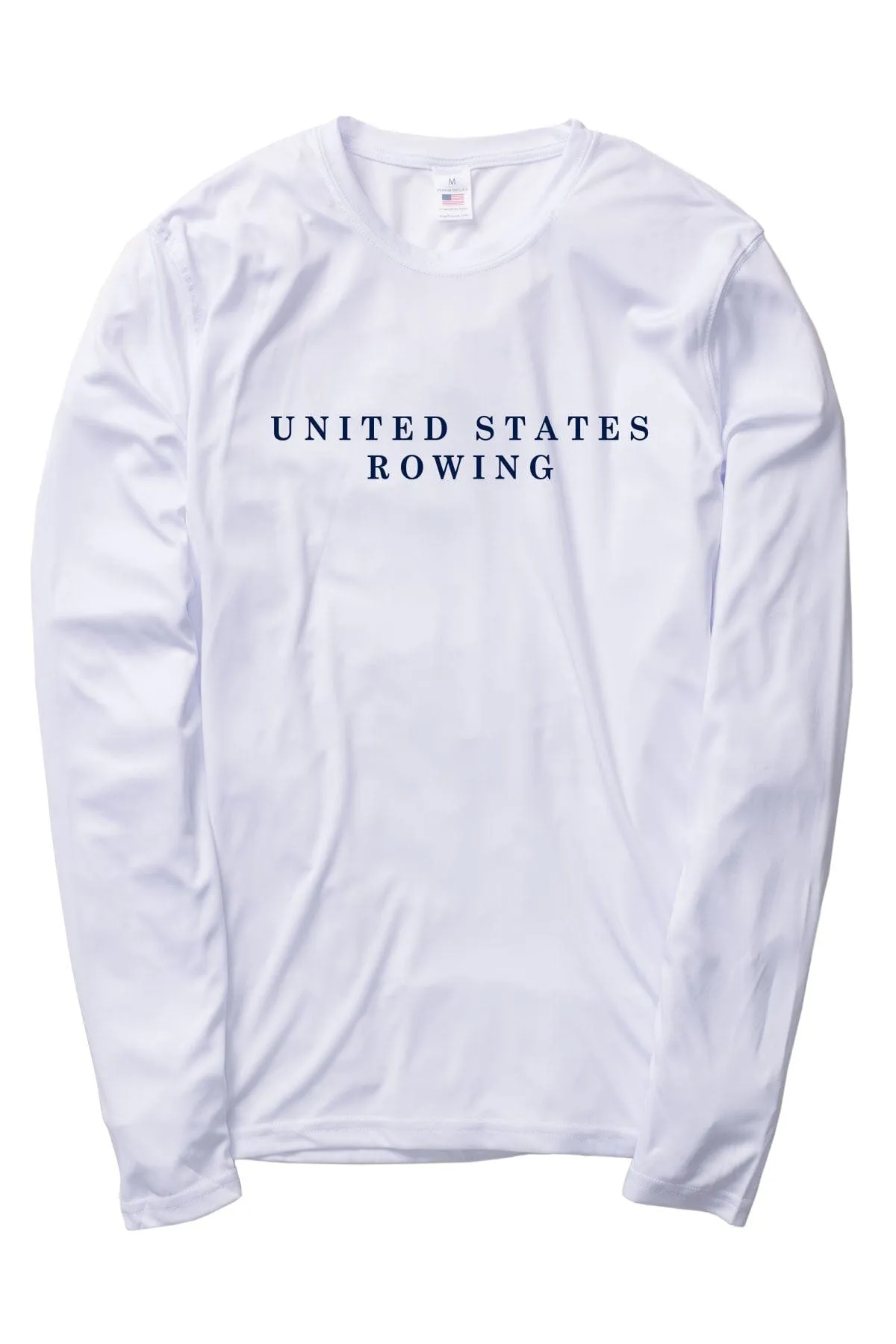 Unisex UV Protection U.S. Rowing and Oar Long Sleeve sold by Boathouse Sports