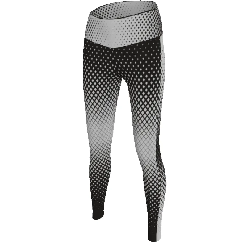 Women's Yoga Diamond Fade Fully Sublimated Yoga Tight. (x 1) sold by Boathouse Sports