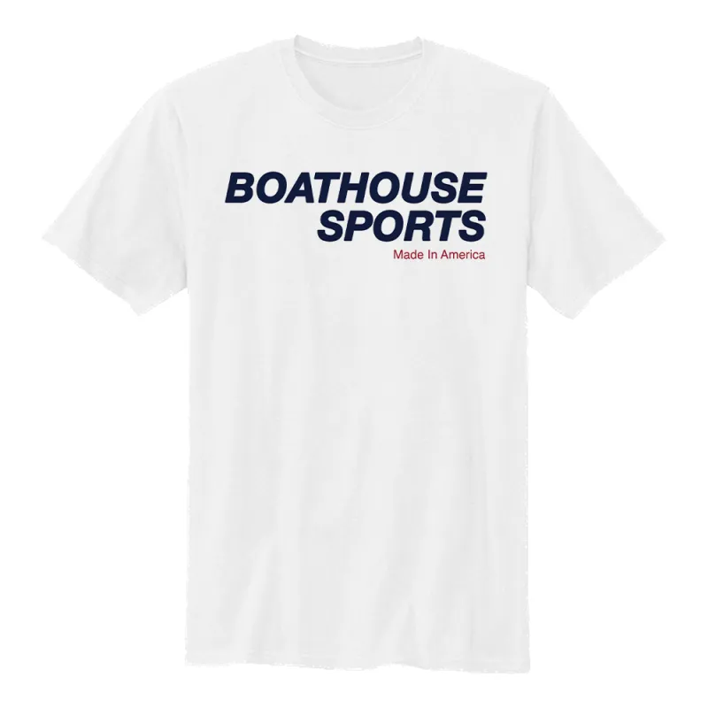 Boathouse Made In The US Cotton Unisex T-Shirt sold by Boathouse Sports