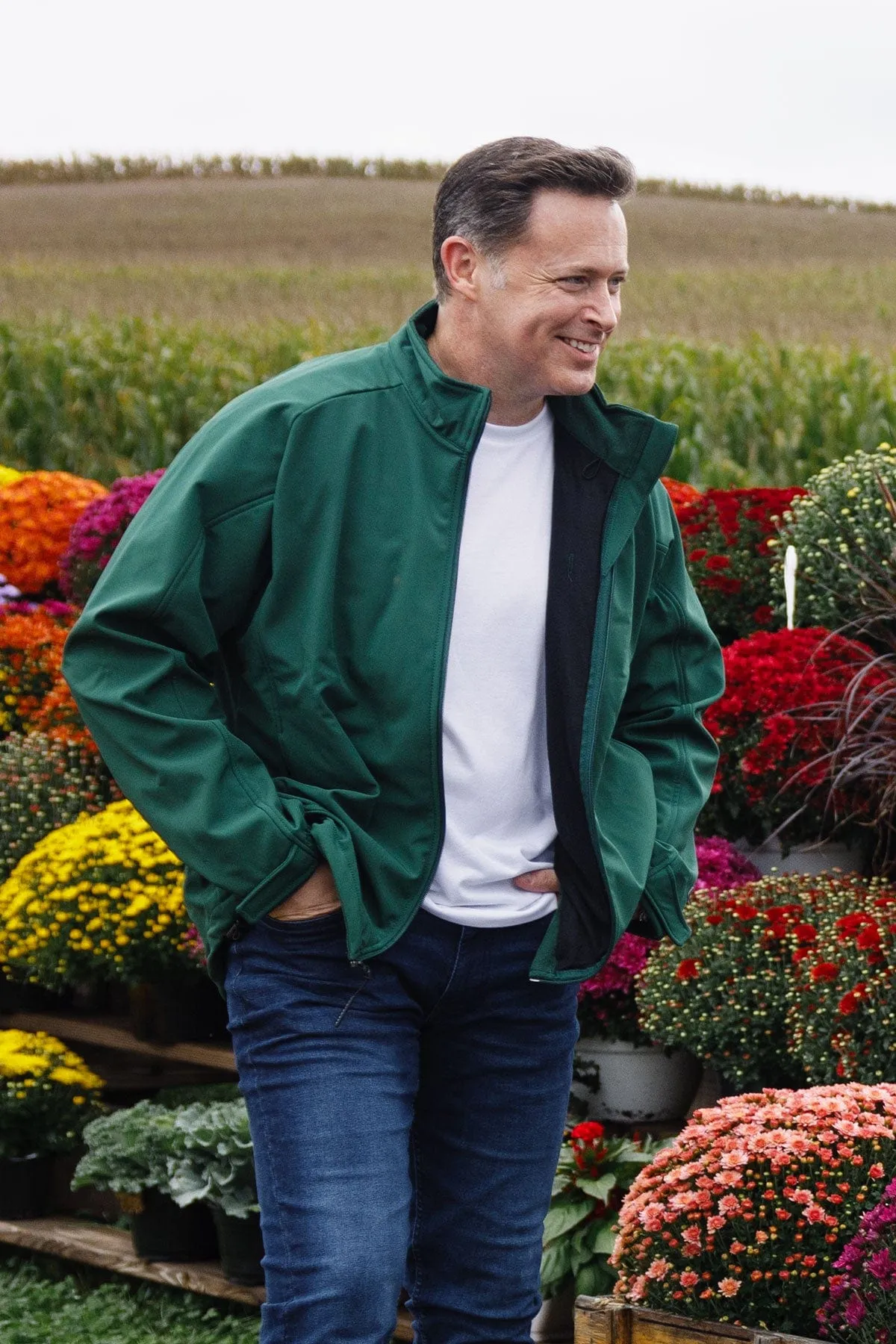 Men's Equinox Colored Soft Shell Jacket sold by Boathouse Sports product image thumbnail 2