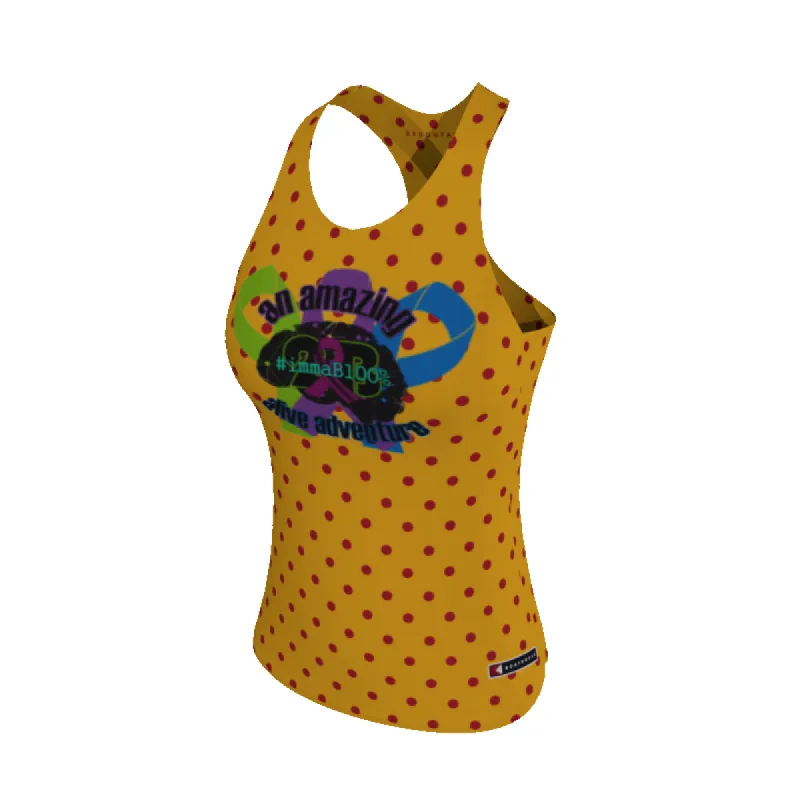 Running Polka Dot Women's Comfort-Dri Tank. (x 12) sold by Boathouse Sports