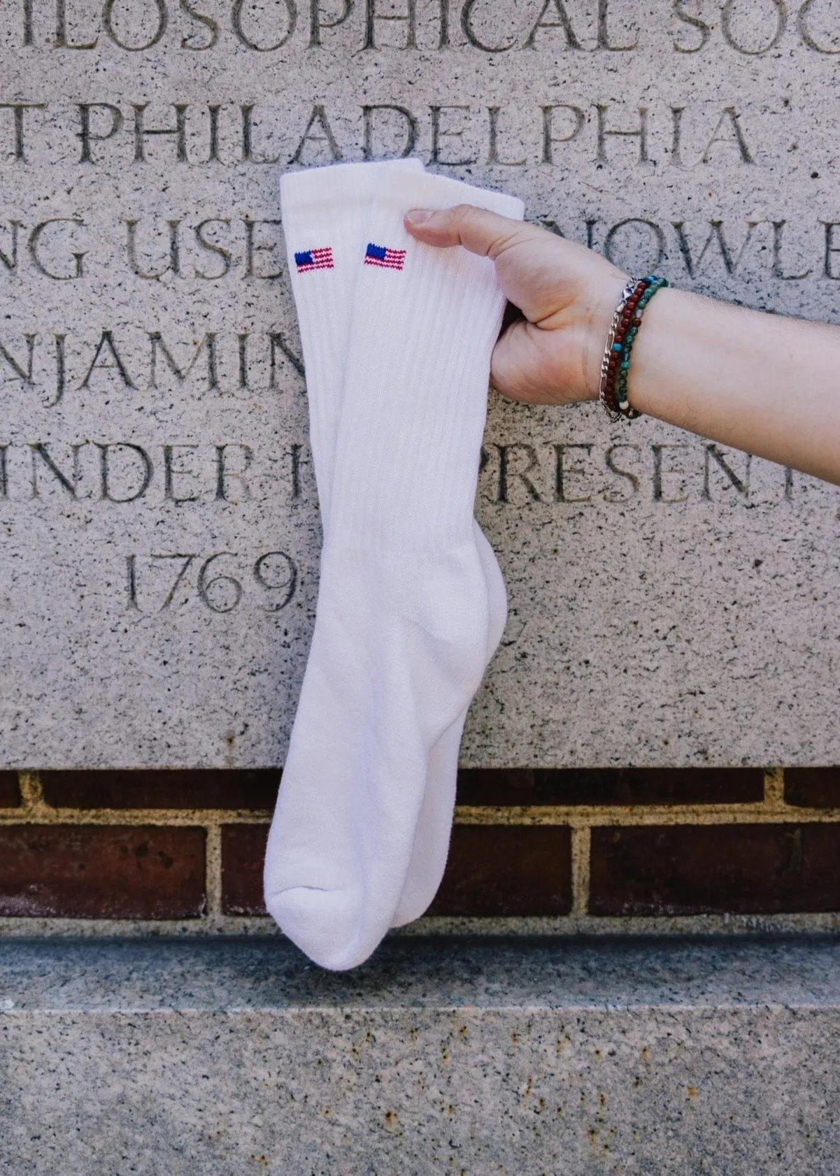 American Trench Flag Crew Socks (2-Pack) sold by Boathouse Sports product image thumbnail 4