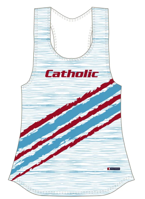 Charlotte Catholic Men's Racer Singlet SUB 113 (x 12) sold by Boathouse Sports
