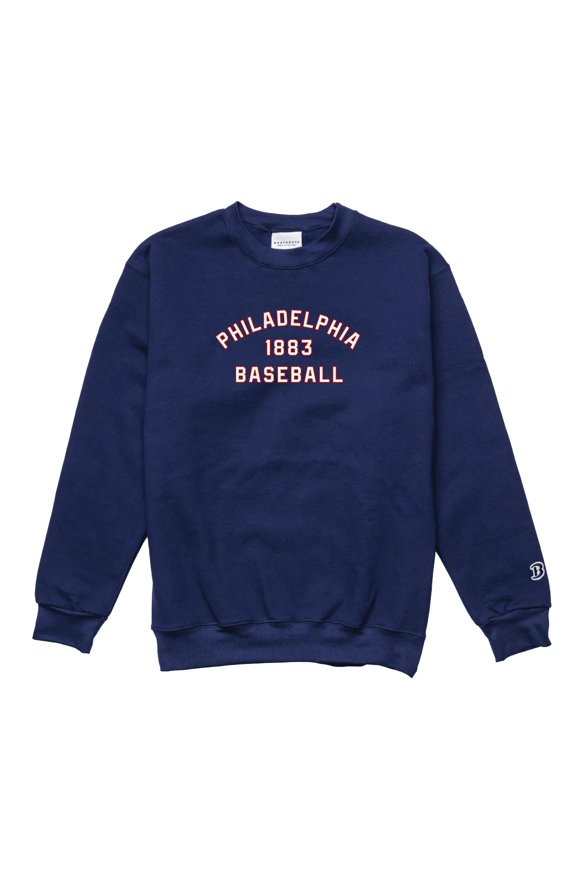 BOATHOUSE Unisex Philadelphia 1883 Baseball Crew sold by Boathouse Sports