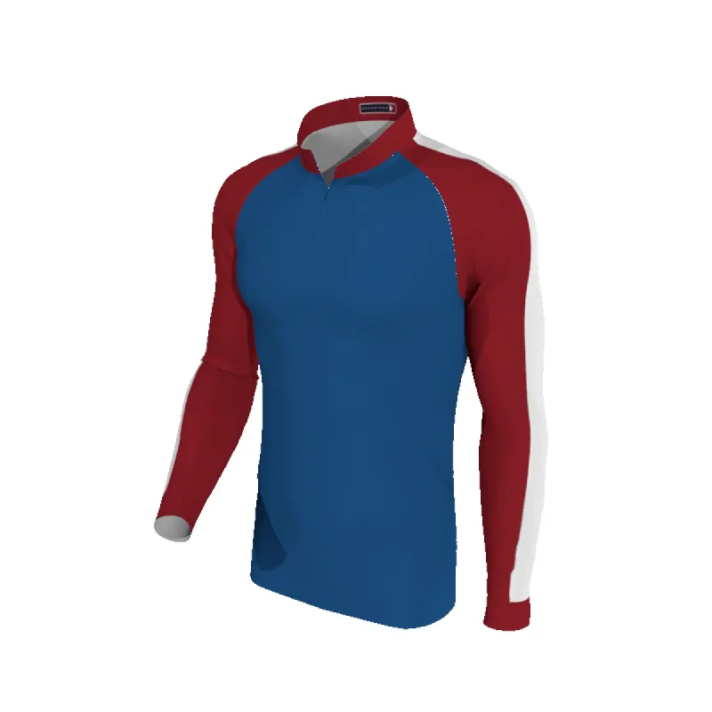 Performance Layers Sublimated Sleeves (+$8.00/unit) Cold Weather Half-Zip Training Top. (x 3) sold by Boathouse Sports
