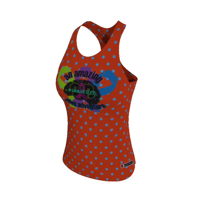 Running Polka Dot Women's Comfort-Dri Tank. (x 1) sold by Boathouse Sports