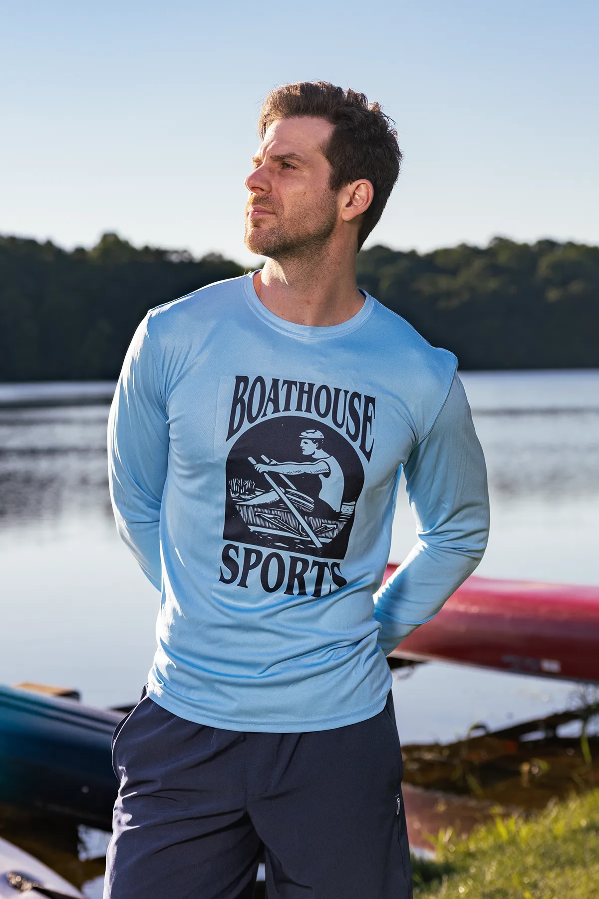 Unisex Rower UV Protection Long Sleeve sold by Boathouse Sports product image thumbnail 2
