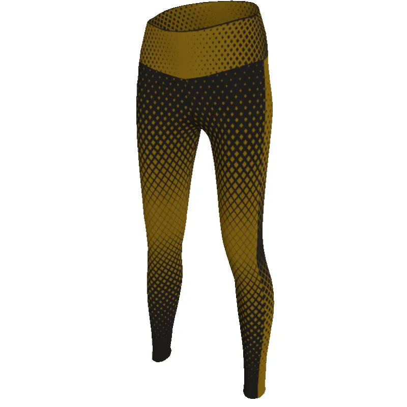 Women's Yoga Diamond Fade Fully Sublimated Yoga Tight. (x 1) sold by Boathouse Sports