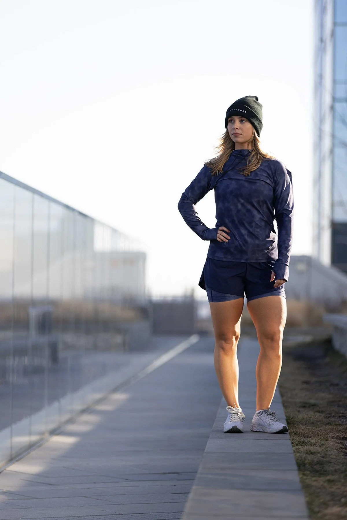 BOATHOUSE Women's 215 Printed Hooded Compression Top sold by Boathouse Sports product image thumbnail 2