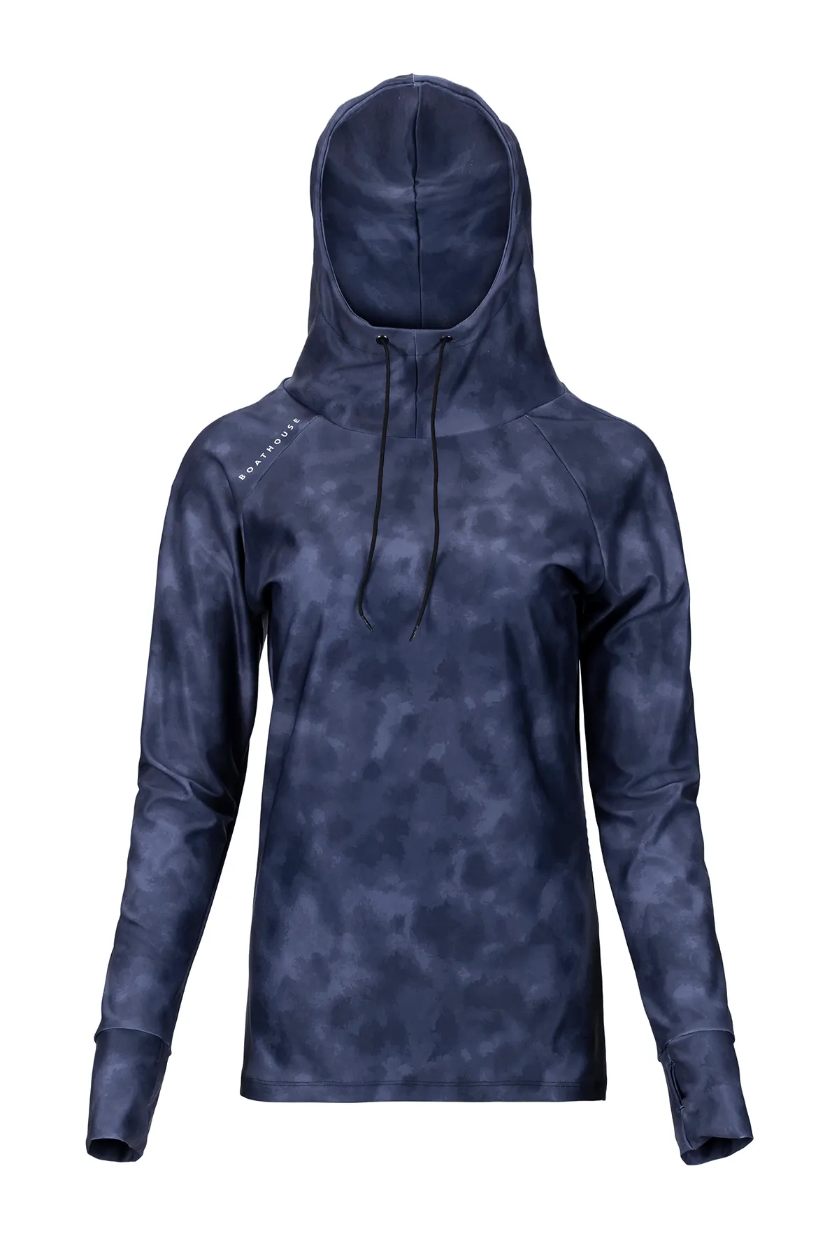 BOATHOUSE Women's 215 Printed Hooded Compression Top sold by Boathouse Sports