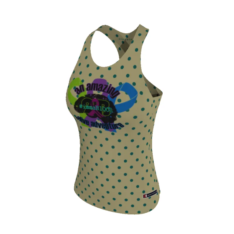 Running Polka Dot Women's Comfort-Dri Tank. (x 1) sold by Boathouse Sports