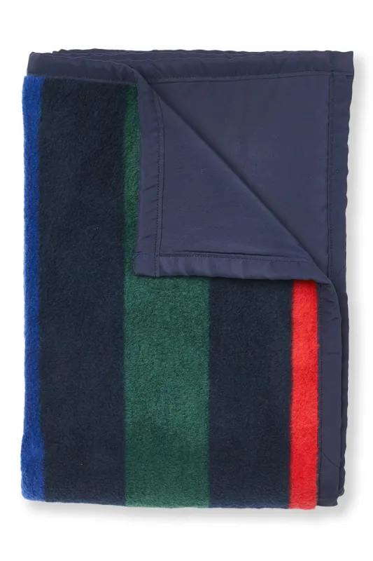 Chappy Wrap x Boathouse Casco Bay Stripe Water Resistant Outdoor Lap Blanket sold by Boathouse Sports