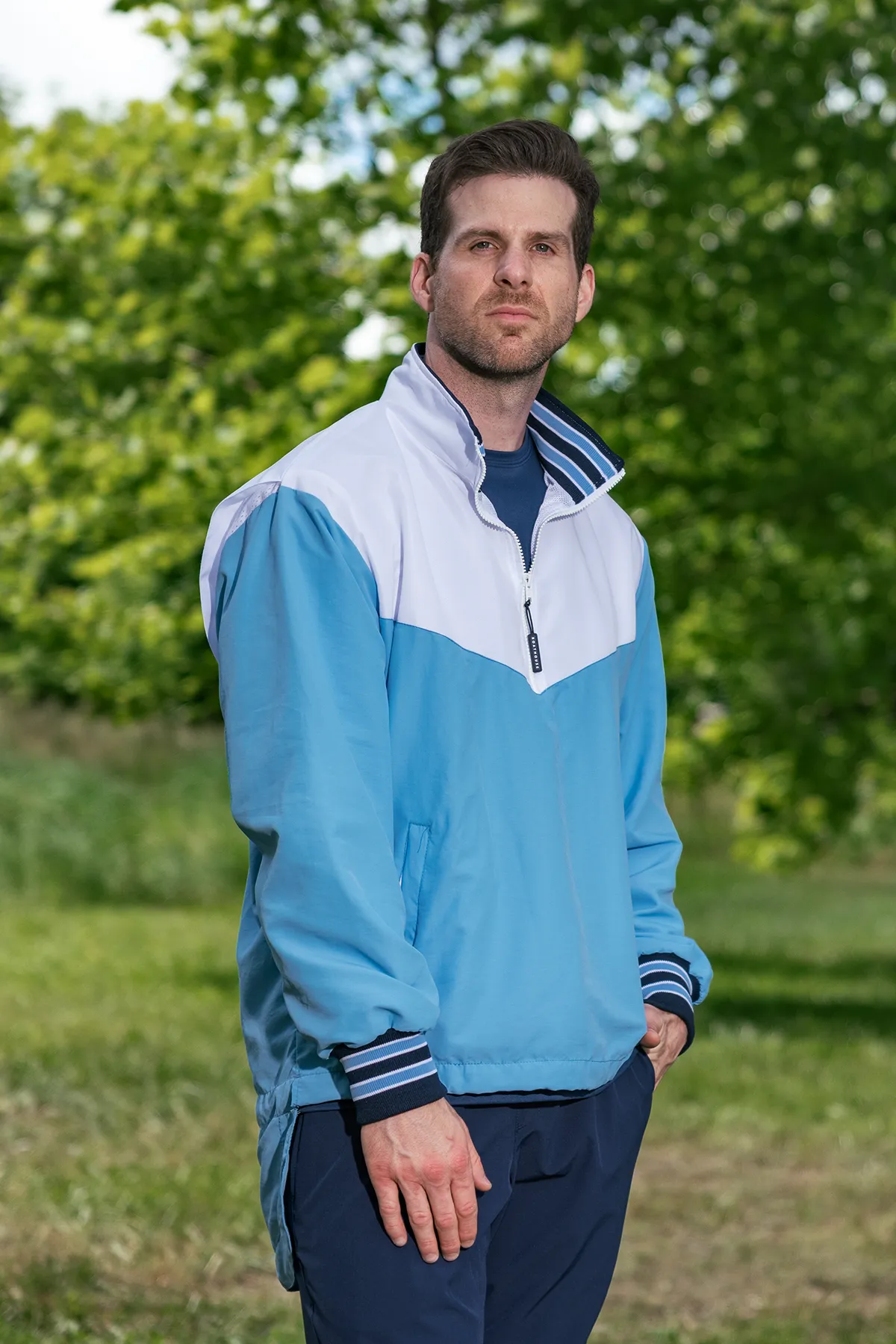 BOATHOUSE VICTORY BLUE STEVENSON UNISEX JACKET sold by Boathouse Sports product image thumbnail 2