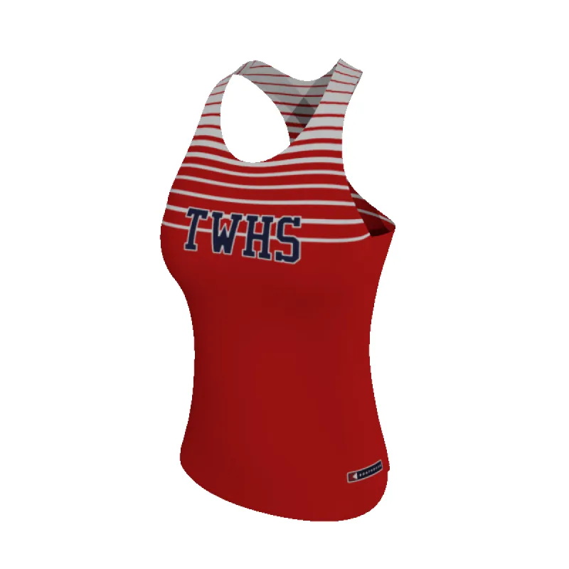 Running 412 Women's Racer Singlet TKW203. (x 1) sold by Boathouse Sports