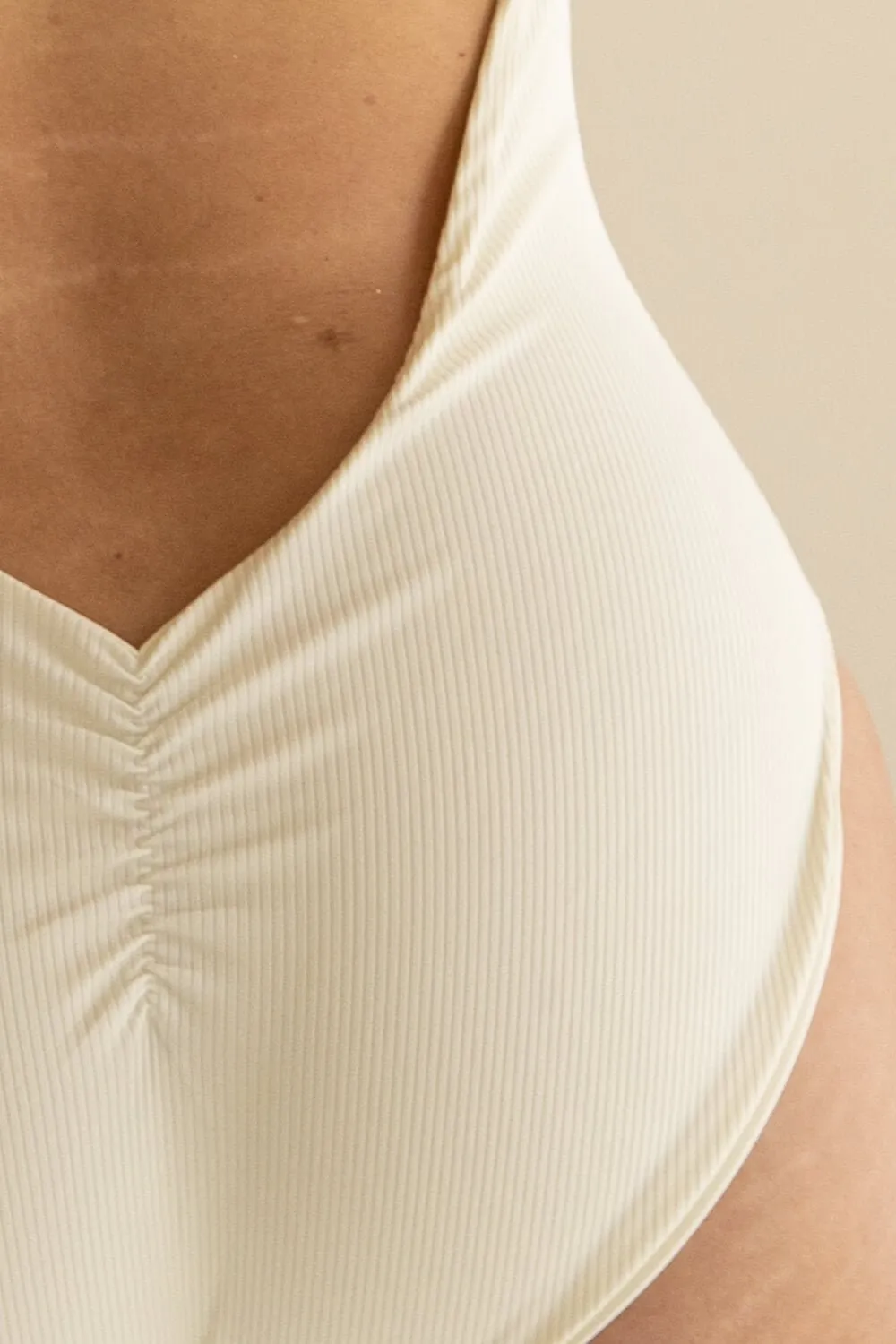 The Minimalist - Ribbed Cream sold by Londre Bodywear product image thumbnail 5