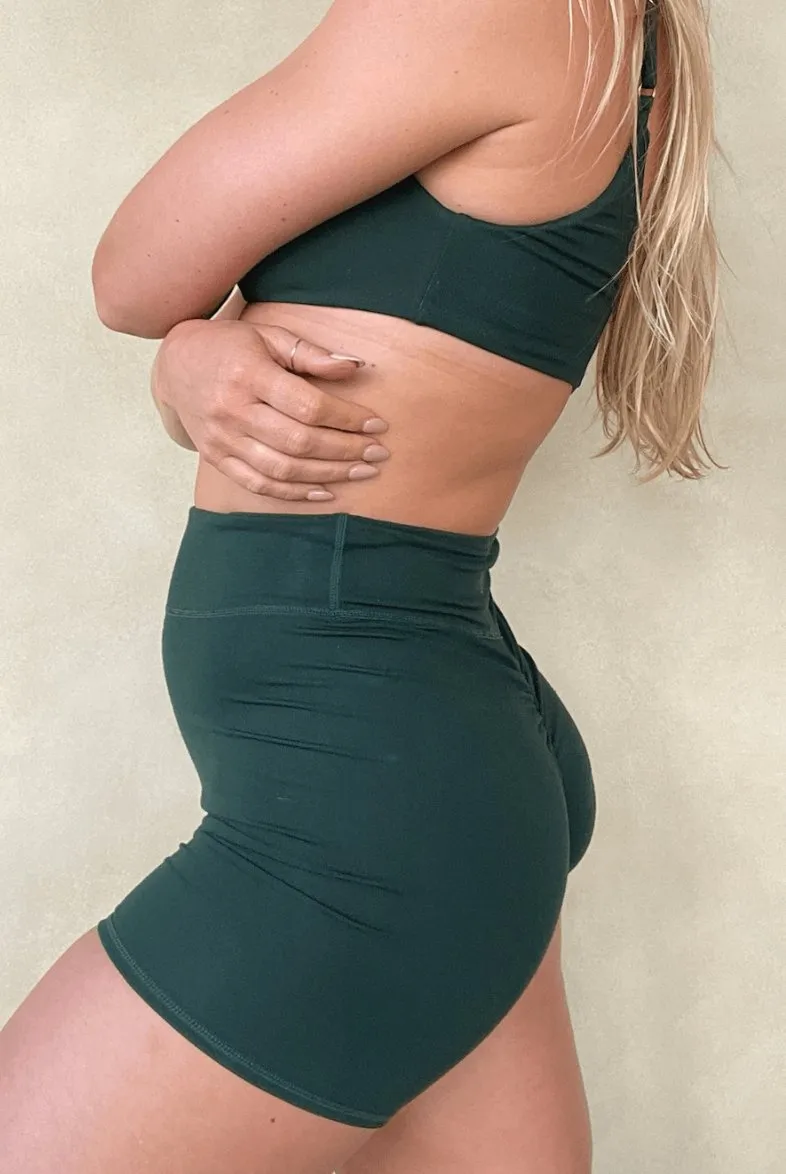 The Cool-Comf Scrunch Boxer Shorts - Evergreen sold by Londre Bodywear product image thumbnail 2