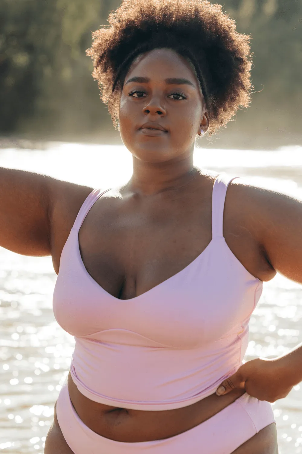 The Sweetheart Tankini - Peony Pink sold by Londre Bodywear product image thumbnail 2