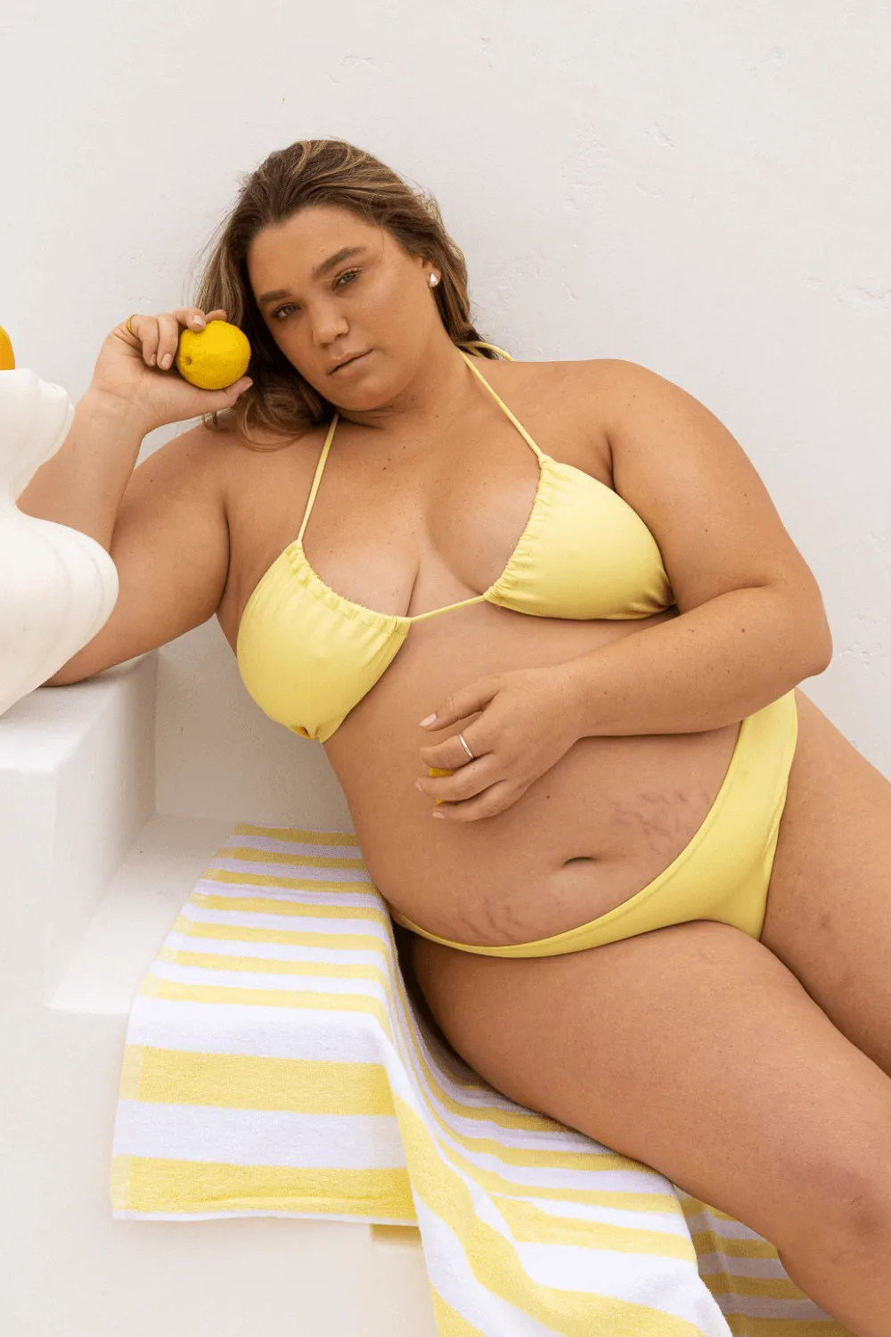 The Tied Up Top - Lemonade sold by Londre Bodywear product image thumbnail 5