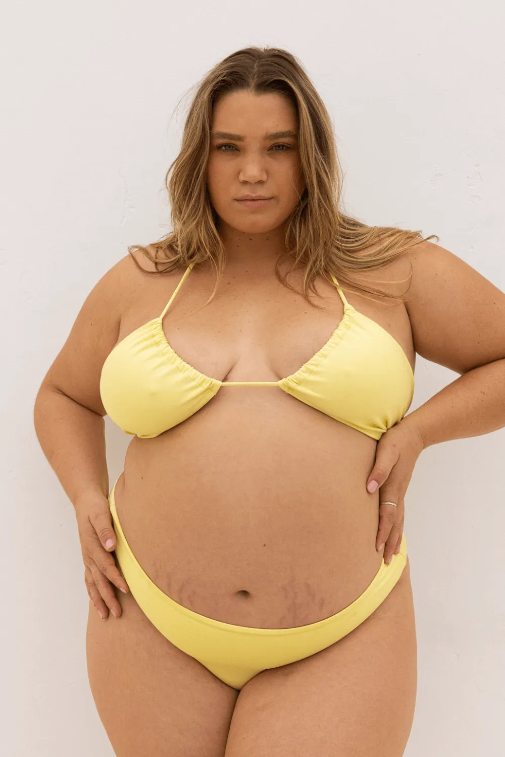 The Tied Up Top - Lemonade sold by Londre Bodywear