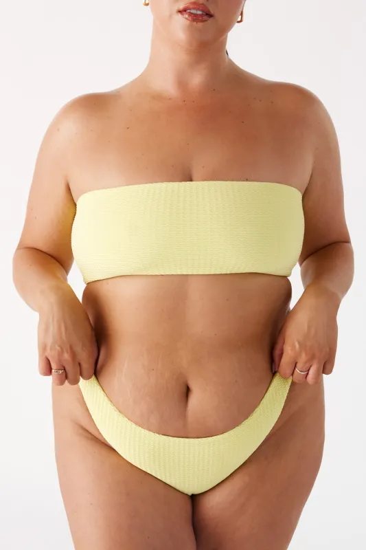 The Bandeau - Lemonade Ripple sold by Londre Bodywear