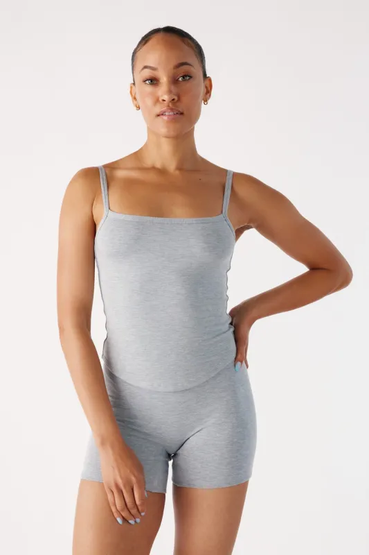 The Cool-Comf Cami Tank - Heather Gray sold by Londre Bodywear
