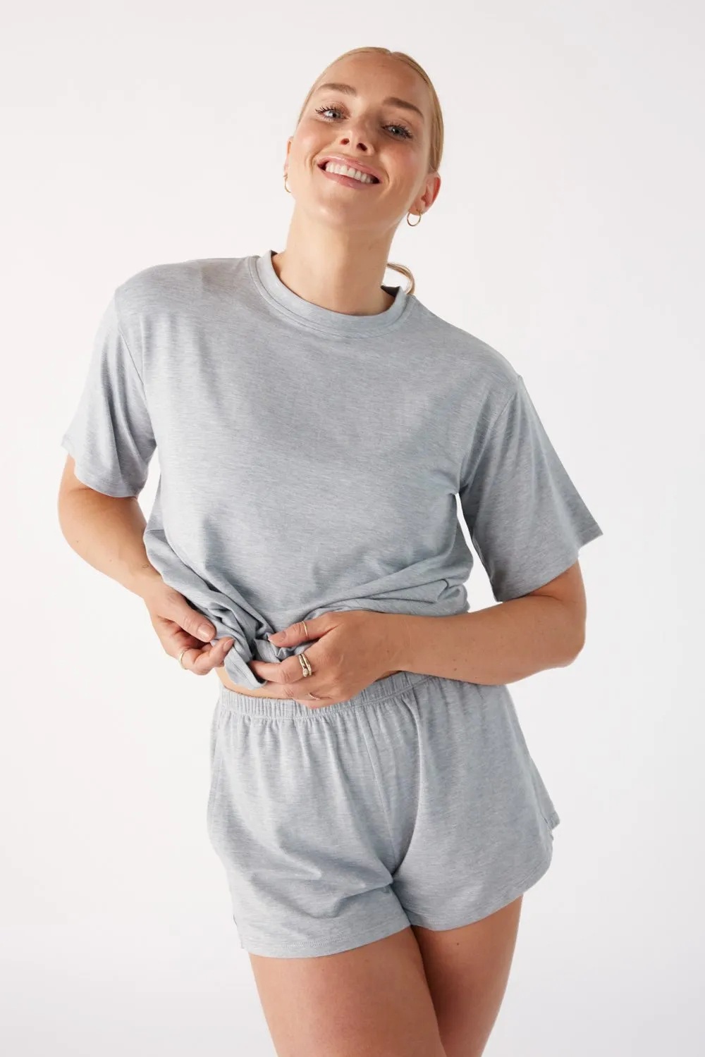 The Cool-Comf Chill Shorts - Heather Gray sold by Londre Bodywear product image thumbnail 5