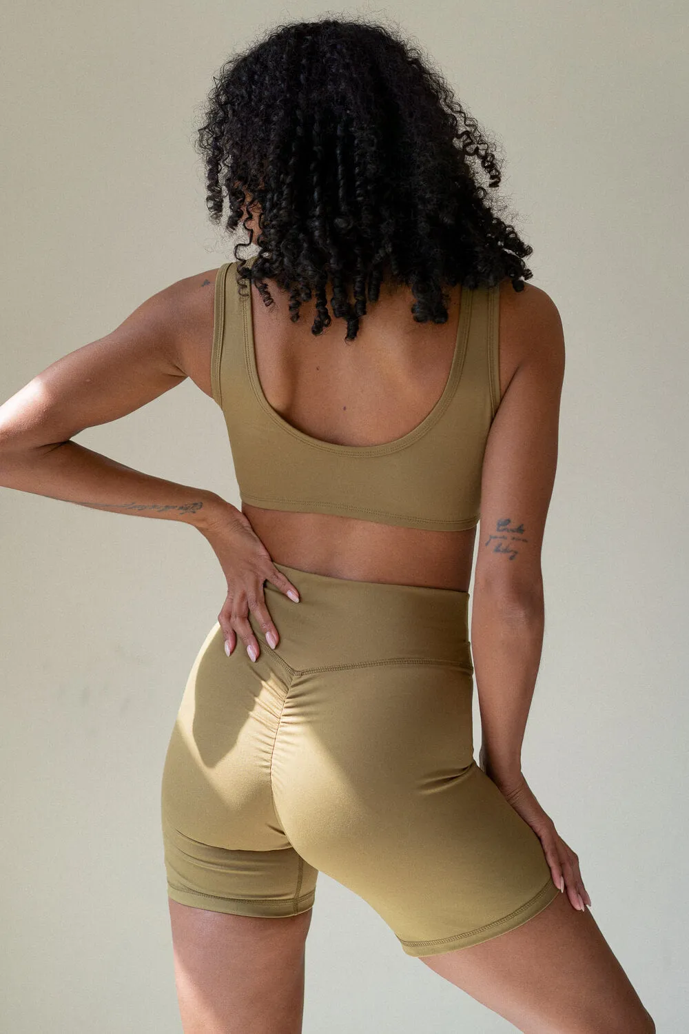 The Everyday Sports Bra - Olive Green sold by Londre Bodywear product image thumbnail 3