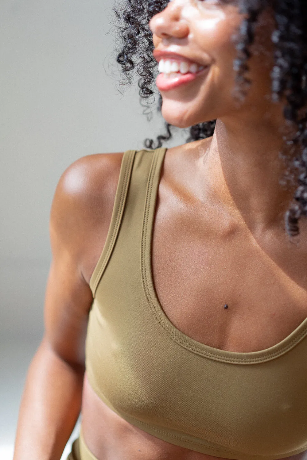 The Everyday Sports Bra - Olive Green sold by Londre Bodywear product image thumbnail 2