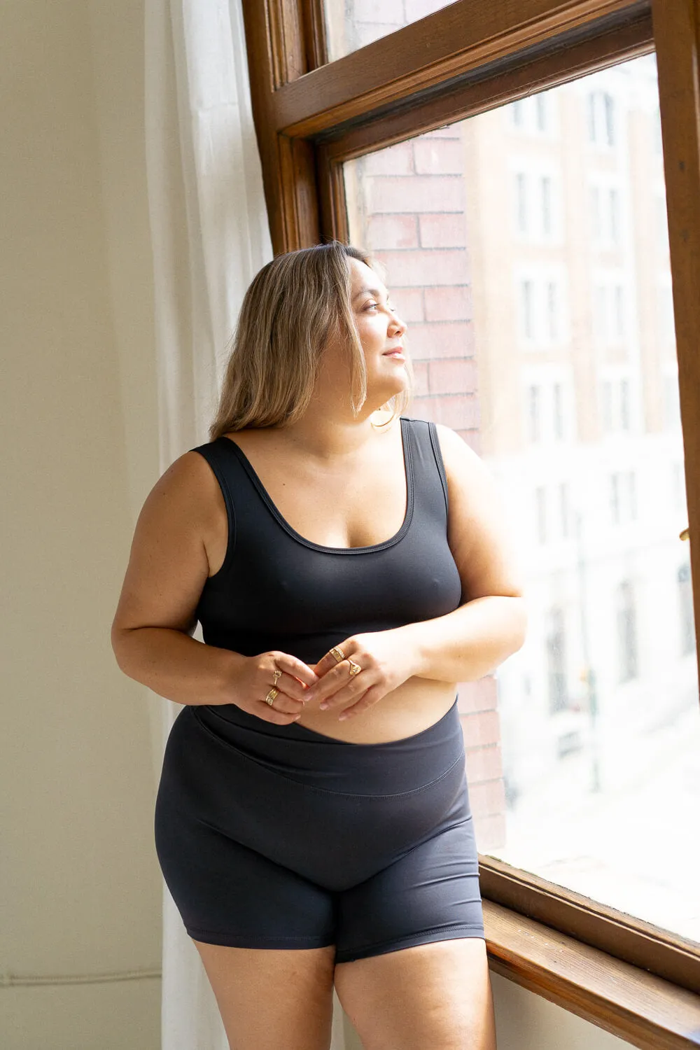 The Everyday Sports Bra - Matte Black sold by Londre Bodywear product image thumbnail 4