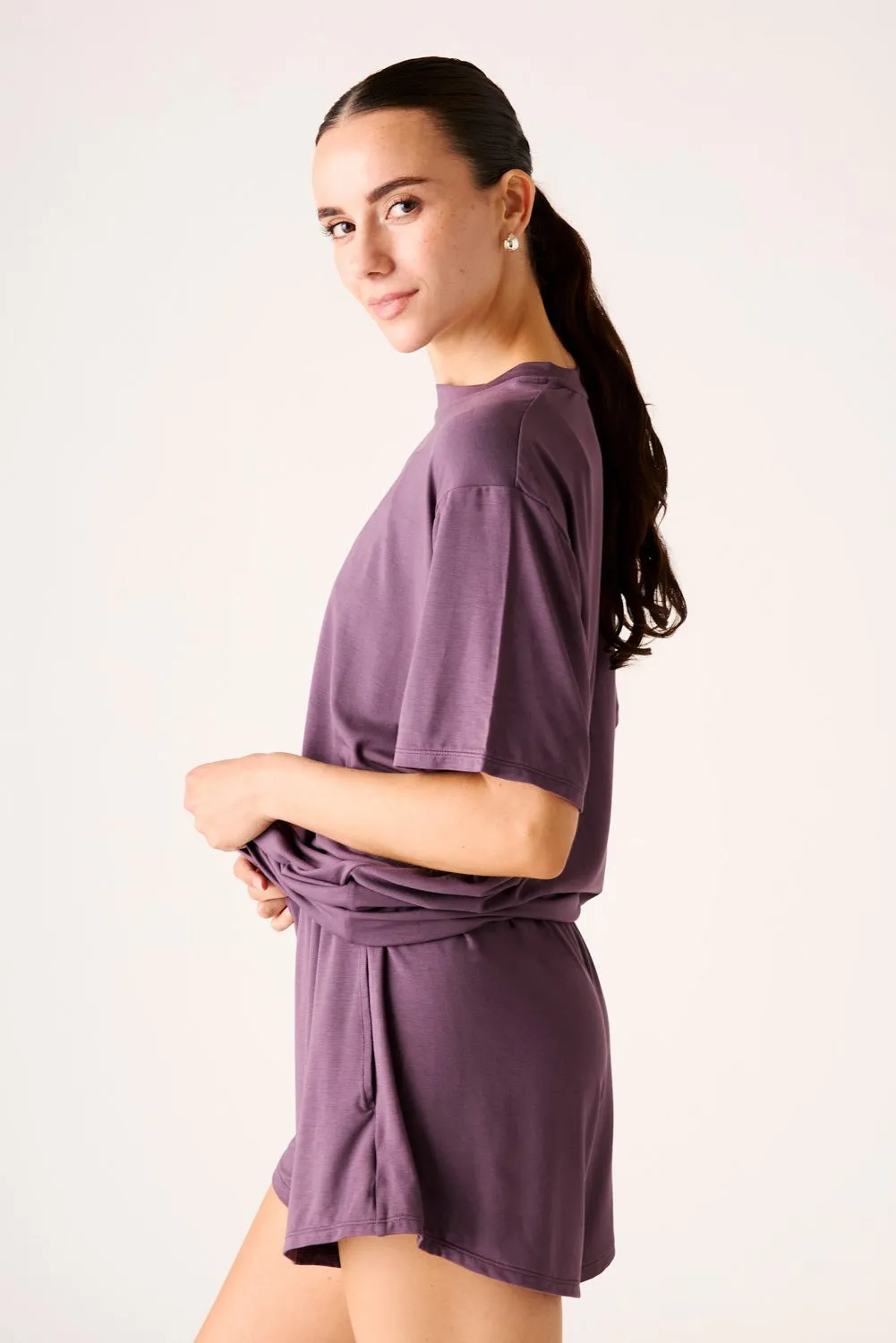 The Cool-Comf Chill Short - Fig sold by Londre Bodywear